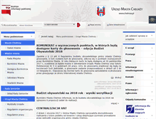 Tablet Screenshot of bip.chelmza.pl
